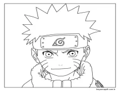 Naruto (4) Boyama Sayfası