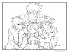Naruto (7) Boyama Sayfası
