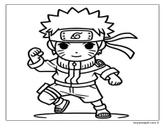 Naruto (9) Boyama Sayfası