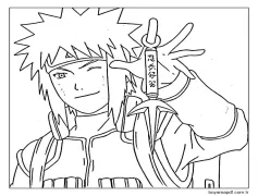 Naruto Bastır Boyama Sayfası