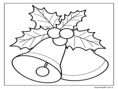 Noel'in vazgeçilmez özelliklerinden biri. Boyama Sayfası