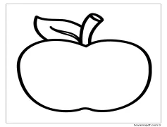 Normal Elma Boyama Sayfası