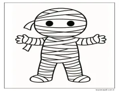 Normal Mumya Boyama Sayfası