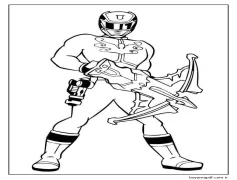 Normal Power Ranger Boyama Sayfası