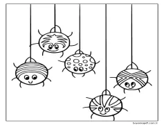 Örümcek (10) Boyama Sayfası