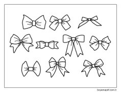 Papyonlar Boyama Sayfası