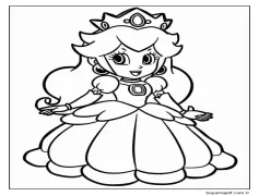 Prenses Daisy 7 Boyama Sayfası