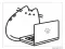Pusheen play Portátil Boyama Sayfası