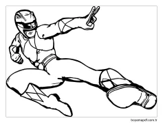 Ranger Tekmesi Boyama Sayfası