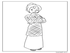 Ros Kardeş Upin Ve Ipin Boyama Sayfası