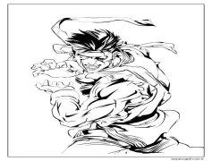 Ryu Kamehameha Boyama Sayfası