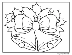 Sabaha kadar çalar. Boyama Sayfası
