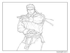 Savunma Ryusu Boyama Sayfası