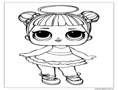 Şeker Lol Bebek Boyama Sayfası