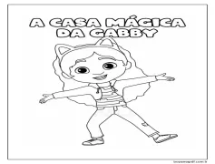 Şirin Gabby Boyama Sayfası