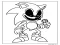 Sonic Exe 11 Boyama Sayfası