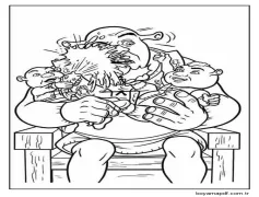 Şrek JPG Boyama Sayfası