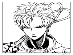 Tatlı Genolar Boyama Sayfası