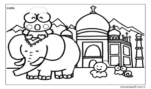 Tatlı Keroppi Boyama Sayfası