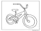 Temel Bisiklet Boyama Sayfası