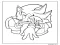 Temel Çizim Shadow Sonic Boyama Sayfası