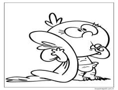 The Loud House dan Lily Loud Boyama Sayfası