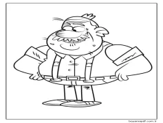 The Loud House dan Pop-Pop Boyama Sayfası