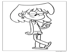 The Loud House Lori Loud Boyama Sayfası