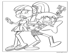 The Loud House Ücretsiz Boyama Sayfası