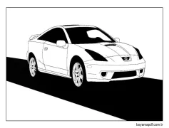 Toyota Celica Boyama Sayfası