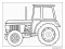 Traktör 3 Boyama Sayfası