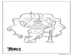 Troller Ücretsiz Resmi Boyama Sayfası