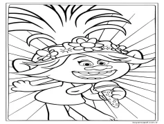 Troller Yazdırılabilir Boyama Sayfası