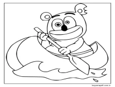 Ücretsiz Gummy Bears Boyama Sayfası