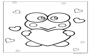 Ücretsiz Keroppi Boyama Sayfası