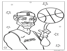 Ücretsiz LeBron James Boyama Sayfası