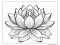 Ücretsiz Lotus Boyama Sayfası