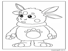 Ücretsiz Luntik Resim Boyama Sayfası