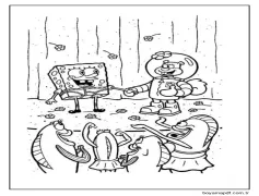 Ücretsiz Sandy Cheeks Boyama Sayfası