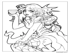 Ücretsiz Vampir Yazdır Boyama Sayfası