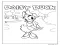 Ücretsiz Yazdırılabilir Daisy Duck Boyama Sayfası