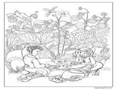 Ücretsiz Yazdırılabilir Leprikon Boyama Sayfası