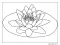 Ücretsiz Yazdırılabilir Lotus Boyama Sayfası