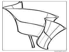 Ukrayna Çizimi 4 Boyama Sayfası