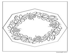 Ukrayna çocuklar için yazdırılabilir Boyama Sayfası