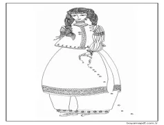 Ukrayna ücretsiz basit Boyama Sayfası