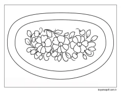 Ukrayna yazdırılabilir kolay Boyama Sayfası