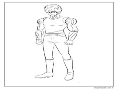 Üzgün ​​Genolar Boyama Sayfası