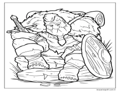 Uzun yürüyüş Boyama Sayfası