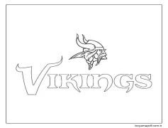 Vikingler. Boyama Sayfası